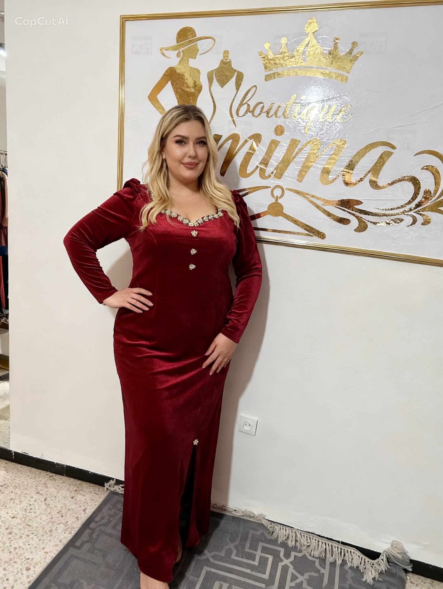 فستان نسائي أنيق جذاب